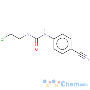 CAS No:13908-43-5 Urea,N-(2-chloroethyl)-N'-(4-cyanophenyl)-