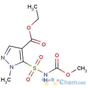 CAS No:139093-37-1 ethyl 5-(methoxycarbonylsulfamoyl)-1-methylpyrazole-4-carboxylate
