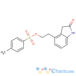 CAS No:139122-20-6 2-(2-oxo-1,3-dihydroindol-4-yl)ethyl 4-methylbenzenesulfonate