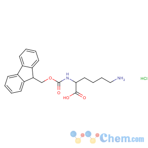 CAS No:139262-23-0 (2S)-6-amino-2-(9H-fluoren-9-ylmethoxycarbonylamino)hexanoic<br />acid