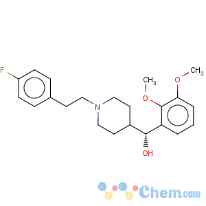 CAS No:139290-65-6 4-Piperidinemethanol, a-(2,3-dimethoxyphenyl)-1-[2-(4-fluorophenyl)ethyl]-,(aR)-