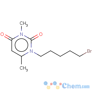 CAS No:139333-91-8 1-(5-Bromo-pentyl)-3,6-dimethyl-1H-pyrimidine-2,4-dione