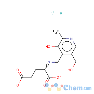 CAS No:13934-03-7 L-Glutamic acid,N-[[3-hydroxy-5-(hydroxymethyl)-2-methyl-4-pyridinyl]methylene]-