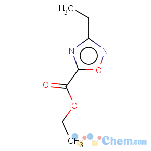 CAS No:139443-40-6 ethyl 3-ethyl-1,2,4-oxadiazole-5-carboxylate
