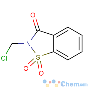 CAS No:13947-21-2 1,2-Benzisothiazol-3(2H)-one,2-(chloromethyl)-, 1,1-dioxide