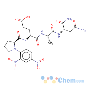 CAS No:139554-33-9 L-Aspartamide,1-(2,4-dinitrophenyl)-L-prolyl-L-a-glutamyl-L-alanyl- (9CI)