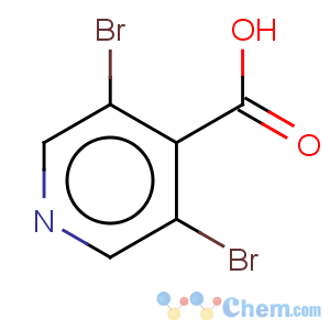 CAS No:13958-91-3 4-Pyridinecarboxylicacid, 3,5-dibromo-