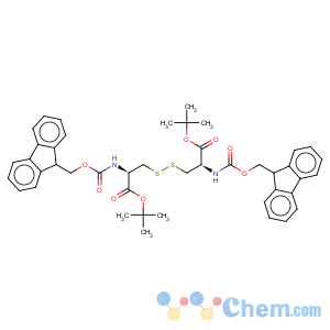 CAS No:139592-37-3 (fmoc-cys-otbu)2, (disulfide bond)