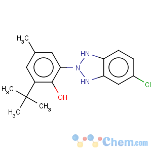 CAS No:139724-05-3 2-tert-Butyl-6-(5-chloro-1,3-dihydro-benzotriazol-2-yl)-4-methyl-phenol