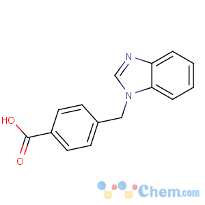 CAS No:139742-50-0 4-(benzimidazol-1-ylmethyl)benzoic acid