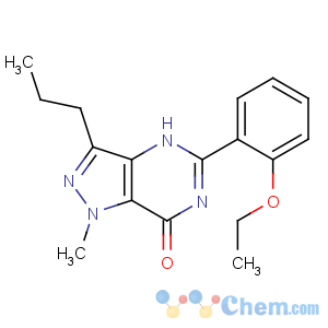 CAS No:139756-21-1 5-(2-ethoxyphenyl)-1-methyl-3-propyl-4H-pyrazolo[4,3-d]pyrimidin-7-one