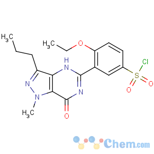 CAS No:139756-22-2 4-ethoxy-3-(1-methyl-7-oxo-3-propyl-4H-pyrazolo[4,<br />3-d]pyrimidin-5-yl)benzenesulfonyl chloride