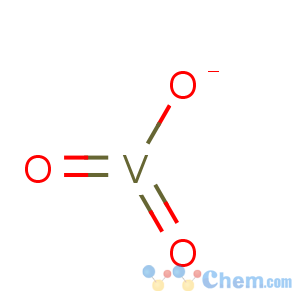 CAS No:13981-20-9 Vanadate (VO31-)(8CI,9CI)