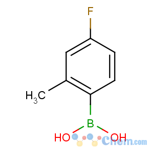 CAS No:139911-29-8 (4-fluoro-2-methylphenyl)boronic acid