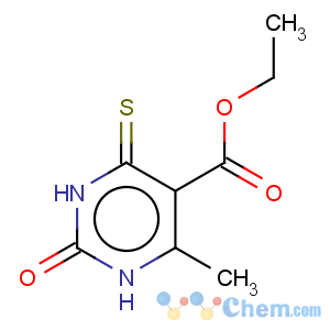 CAS No:13996-05-9 5-Pyrimidinecarboxylicacid, 1,2,3,4-tetrahydro-6-methyl-2-oxo-4-thioxo-, ethyl ester