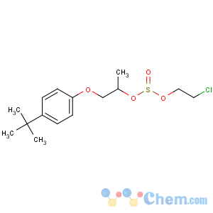 CAS No:140-57-8 1-(4-tert-butylphenoxy)propan-2-yl 2-chloroethyl sulfite