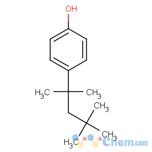 CAS No:140-66-9 4-(2,4,4-trimethylpentan-2-yl)phenol