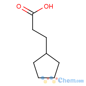 CAS No:140-77-2 3-cyclopentylpropanoic acid