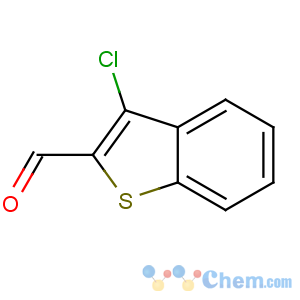 CAS No:14006-54-3 3-chloro-1-benzothiophene-2-carbaldehyde