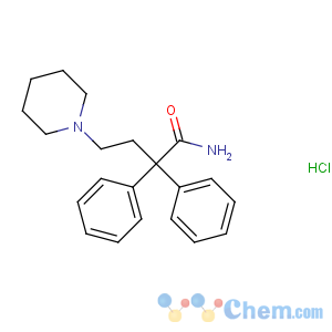 CAS No:14007-53-5 2,2-diphenyl-4-piperidin-1-ylbutanamide