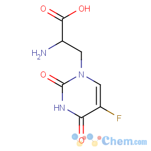 CAS No:140187-23-1 (2S)-2-amino-3-(5-fluoro-2,4-dioxopyrimidin-1-yl)propanoic acid