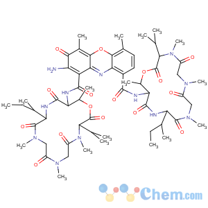 CAS No:1402-46-6 Actinomycin F3 (9CI)