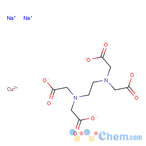 CAS No:14025-15-1 Copper disodium EDTA