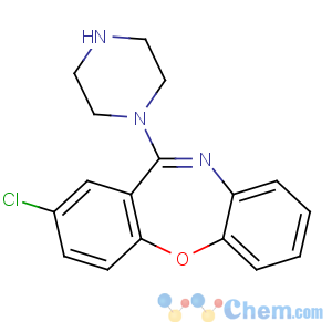 CAS No:14028-44-5 8-chloro-6-piperazin-1-ylbenzo[b][1,4]benzoxazepine