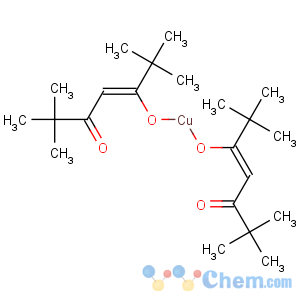 CAS No:14040-05-2 BIS(2,2,6,6-TETRAMETHYL-3,5-HEPTANEDIONATO)COPPER(II)