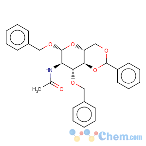 CAS No:14040-20-1 b-D-Glucopyranoside, phenylmethyl2-(acetylamino)-2-deoxy-3-O-(phenylmethyl)-4,6-O-(phenylmethylene)-