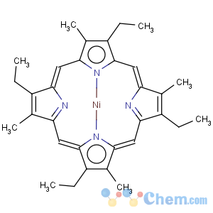 CAS No:14055-19-7 Nickel,[2,7,12,17-tetraethyl-3,8,13,18-tetramethyl-21H,23H-porphinato(2-)-kN21,kN22,kN23,kN24]-, (SP-4-1)-