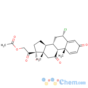 CAS No:14066-79-6 Pregna-1,4-diene-3,11,20-trione,21-(acetyloxy)-6-chloro-17-hydroxy-, (6a)- (9CI)