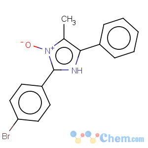 CAS No:140666-01-9 1H-Imidazole, 2-(4-bromophenyl)-4-methyl-5-phenyl-, 3-oxide