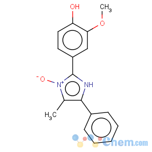 CAS No:140666-04-2 Phenol, 2-methoxy-4-(4-methyl-3-oxido-5-phenyl-1H-imidazol-2-yl)-
