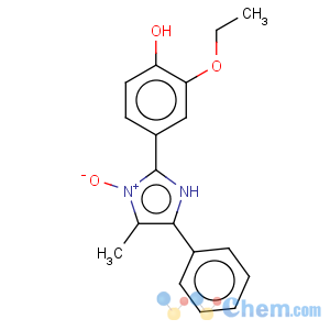 CAS No:140666-06-4 Phenol, 2-ethoxy-4-(4-methyl-3-oxido-5-phenyl-1H-imidazol-2-yl)-