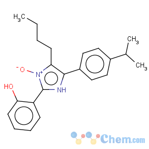 CAS No:140666-16-6 Phenol, 2-[4-butyl-5-[4-(1-methylethyl)phenyl]-3-oxido-1H-imidazol-2-yl]-
