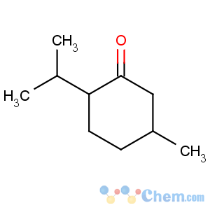 CAS No:14073-97-3 (2S,5R)-5-methyl-2-propan-2-ylcyclohexan-1-one