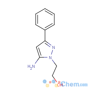 CAS No:14085-42-8 1H-Pyrazole-1-ethanol,5-amino-3-phenyl-