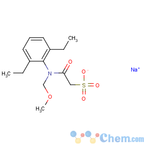 CAS No:140939-15-7 Ethanesulfonic acid,2-[(2,6-diethylphenyl)(methoxymethyl)amino]-2-oxo-, sodium salt (1:1)