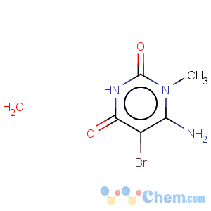 CAS No:14094-37-2 2,4(1H,3H)-Pyrimidinedione,6-amino-5-bromo-1-methyl-