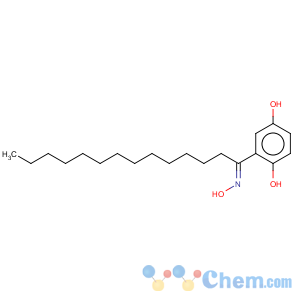 CAS No:140943-08-4 1-Tetradecanone, 1-(2,5-dihydroxyphenyl)-, oxime