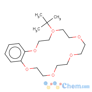 CAS No:14098-26-1 1,4,7,10,13,16-Benzohexaoxacyclooctadecin,18-(1,1-dimethylethyl)-2,3,5,6,8,9,11,12,14,15-decahydro-