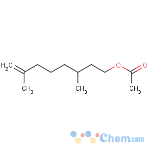 CAS No:141-11-7 3,7-dimethyloct-7-enyl acetate