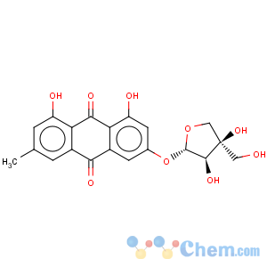 CAS No:14101-04-3 9,10-Anthracenedione,3-(D-apio-b-D-furanosyloxy)-1,8-dihydroxy-6-methyl-