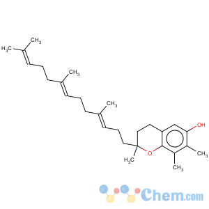 CAS No:14101-61-2 2H-1-Benzopyran-6-ol,3,4-dihydro-2,7,8-trimethyl-2-[(3E,7E)-4,8,12-trimethyl-3,7,11-tridecatrien-1-yl]-,(2R)-