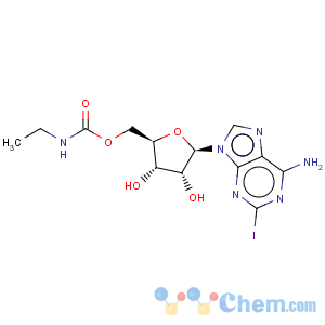 CAS No:141018-29-3 b-D-Ribofuranuronamide,1-(6-amino-2-iodo-9H-purin-9-yl)-1-deoxy-N-ethyl-