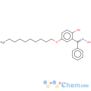 CAS No:141027-86-3 Methanone, [5-(decyloxy)-2-hydroxyphenyl]phenyl-, oxime