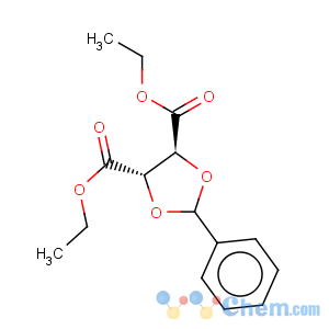 CAS No:141042-56-0 1,3-Dioxolane-4,5-dicarboxylicacid, 2-phenyl-, 4,5-diethyl ester, (4S,5S)-