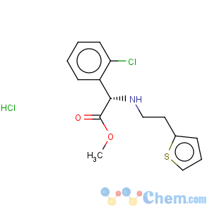 CAS No:141109-19-5 D-(+)-Methyl-alpha-(2-thienylethamino)(2-chlorophenyl)acetate hydrochloride