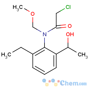 CAS No:14121-49-4 2-chloro-N-[2-ethyl-6-(1-hydroxyethyl)phenyl]-N-(methoxymethyl)acetamide